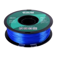 ESUN - eSilk-PLA filament, 1.75mm, Blue, 1kg/roll 3D Printing,Filament,Materials,eSun,PLA,Silk Finish