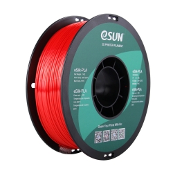 ESUN - eSilk-PLA filament, 1.75mm, Red, 1kg/roll - eSun-ePLA-Silk-P175R1