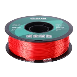 ESUN - eSilk-PLA filament, 1.75mm, Red, 1kg/roll - eSun-ePLA-Silk-P175R1