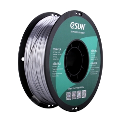 ESUN - eSilk-PLA filament, 1.75mm, Silver, 1kg/roll, alternate view