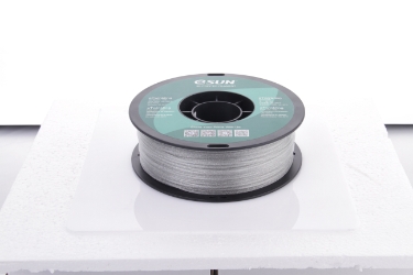 ESUN - eTwinkling filament, 1.75mm, Silver, 1kg/roll 3D Printing,PLA Filament,Craft Supplies,Eco-Friendly Materials,Artistic Projects,Glitter Filament