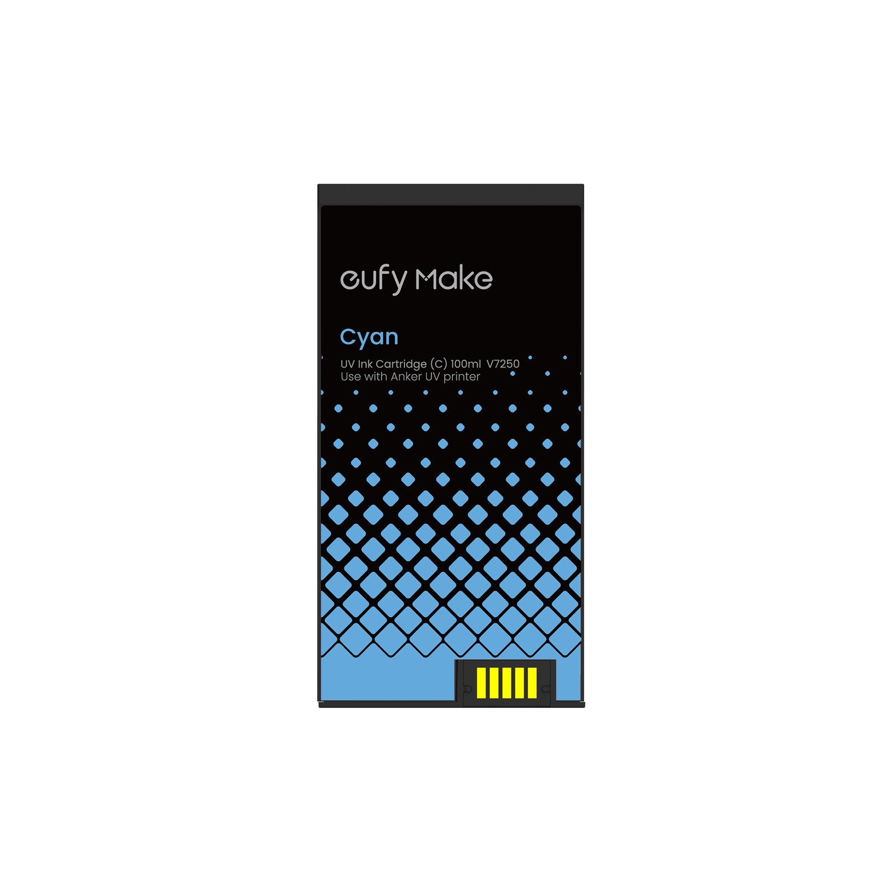 eufyMake UV Ink Cartridge (C, Cyan, 100ml) for UV Printer E1 product image for eufyMake E1 UV printing