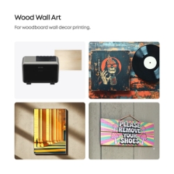eufyMake Wood Wall Art (5 Pieces) for UV Printer E1 product image for eufyMake E1 UV printing