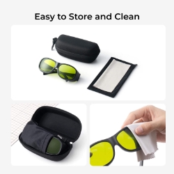 xTool - Laser Safety Goggles for 316nm-450nm & 900nm-1080nm Lasers, additional view