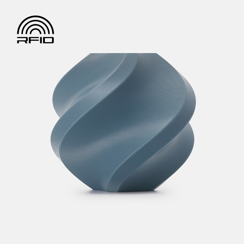 Bambu Lab - PETG Basic - Misty Blue with Bambu Reusable Spool - 1KG