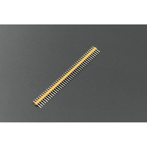 0.1 (2.54 mm) Arduino Male Pin Headers (Straight Yellow 10pcs)