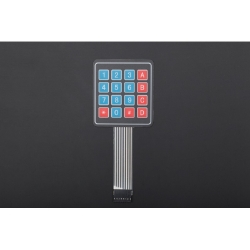 Sealed Membrane 4*4 button pad with sticker 