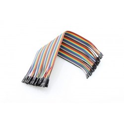 2.0mm to 2.54mm DUAL-FEMALE JUMPER WIRE - 200MM (40PCS PACK) 