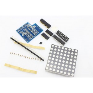 Pi MATRIX ! 8X8 LED Matrix with IO for the Raspberry Pi GPIO