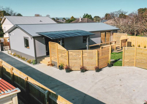 Home built using 3D printing to speed up the process