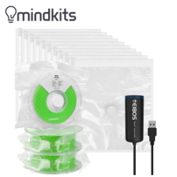 EIBOS 3D - EURUS -  Filament Vacuum Pump & 10 pcs. Storage Bag  eibos,3d printer,filament,dryer,eurus,vacuum,pump,bag