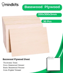 Bulk Blanks Basswood Ply 3mm 200x300mm (30pc) basswood plywood,basswood plywood sheets,basswood plywood 3mm,basswood plywood 4x8,basswood plywood vs birch plywood,basswood plywood for laser cutting,basswood plywood near me,basswood ply sheets