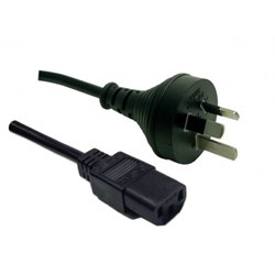 1M 3 Pin Plug to IEC Female Plug 10A 