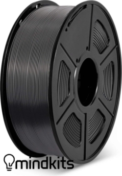 SUNLU PLA+ Filament - Black - 1kg - SUN-FILA-PLAP-BL-1.75-1000