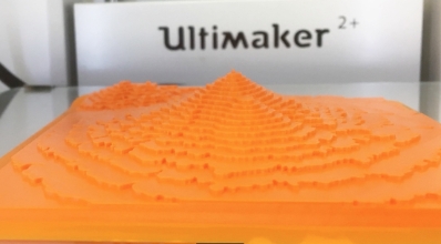 3D Print of Mount Taranaki, New Zealand