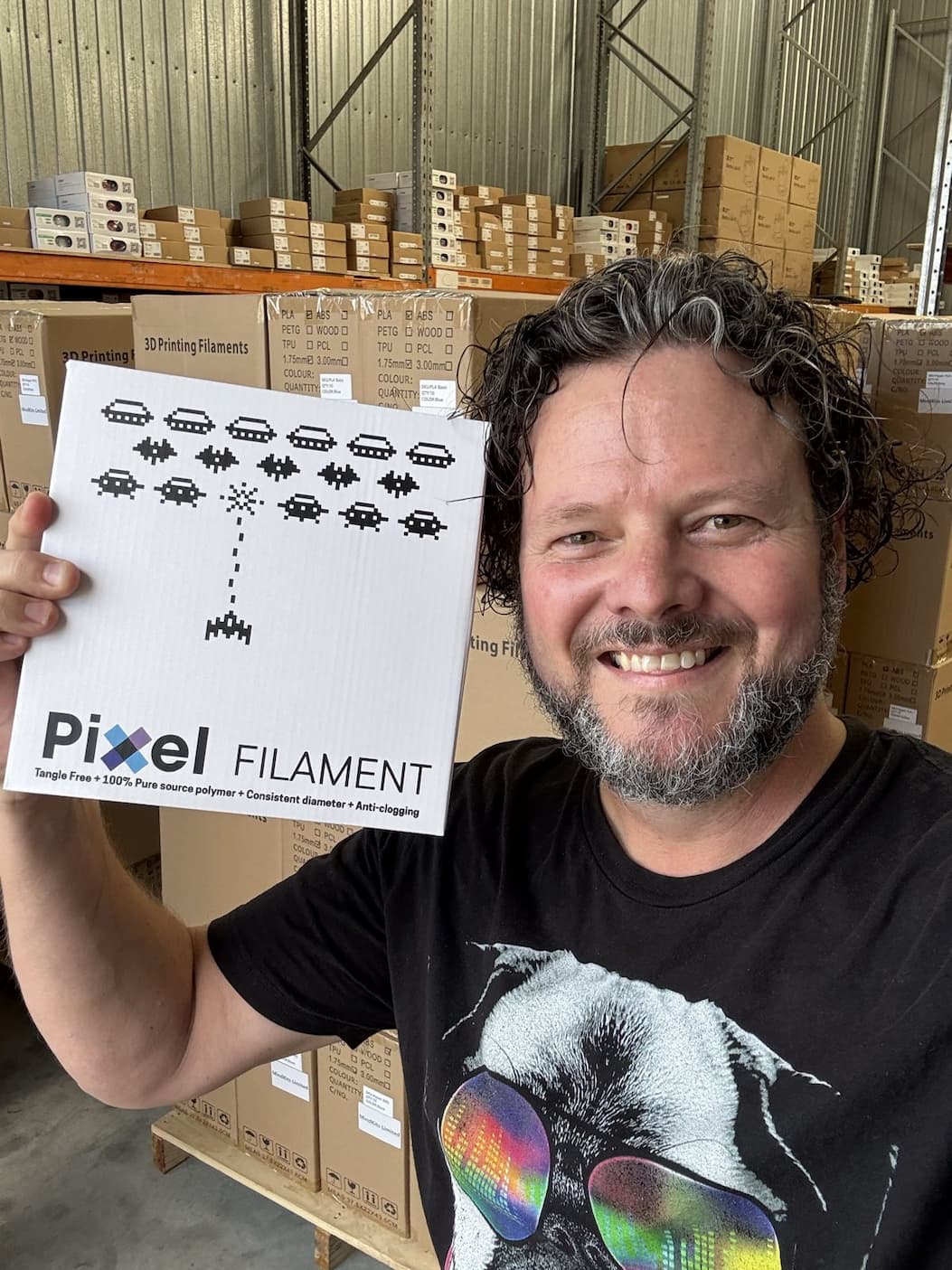 Pixel Filament Hyper PLA+ Singularity Black Refill